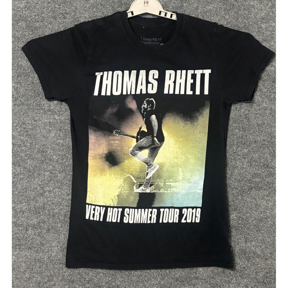 Thomas Rhett Very Hot Summer Tour 2019‎ Graphic T Shirt Mens Size SM Black